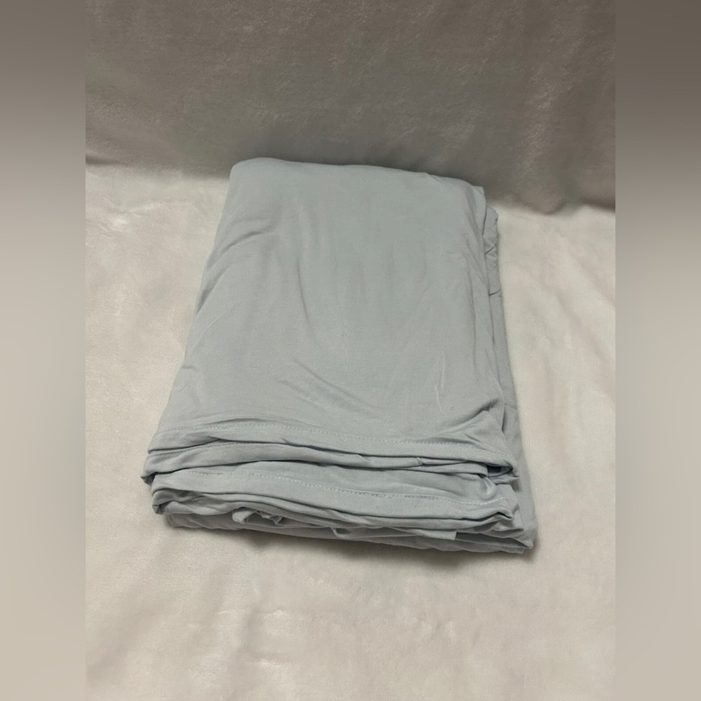 Tempur-pedic blue rayon from bamboo flat sheet king size ONLY